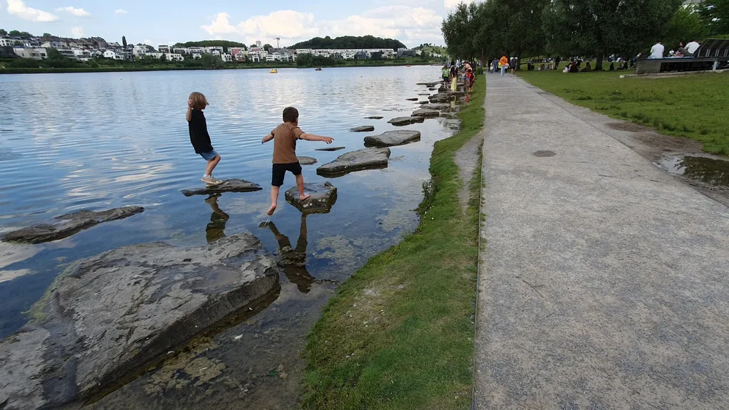 Phoenix-See Dortmund - Stahlwerk wird Naherholung individueller Stadtrundgang