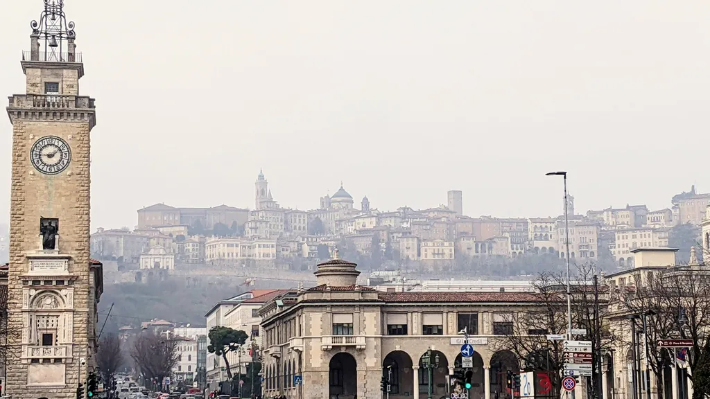 Bergamo Highlights Führung Città Alta, Città Bassa individueller Stadtrundgang