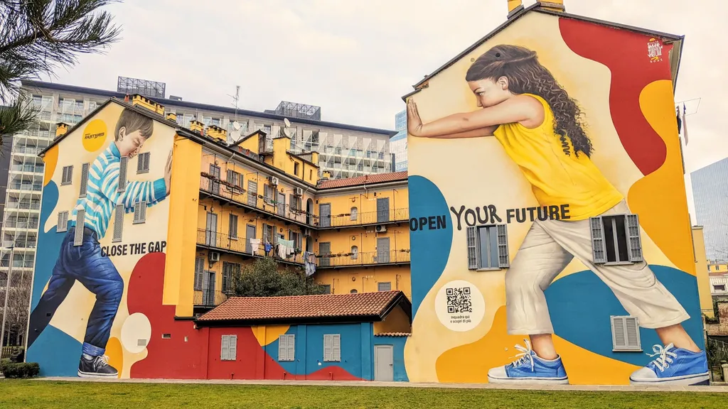 Spaziergang futuristisches Porta Nuova Mailand individueller Stadtrundgang