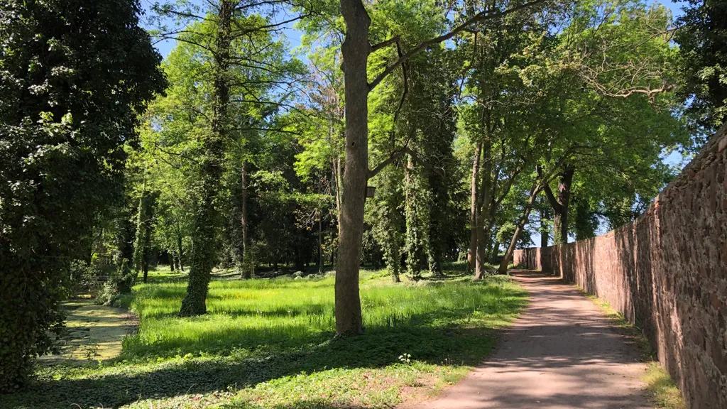 Ein Spaziergang durch den Schlosspark in Ostrau individueller Stadtrundgang
