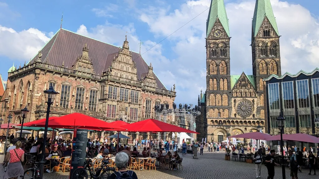 Bremen Zentrum Schnitzeljagd und Stadtführung individueller Stadtrundgang