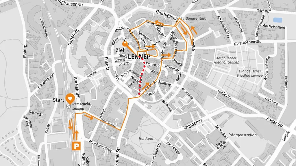 Röntgenmuseum und Fachwerk in Remscheid-Lennep individueller Stadtrundgang